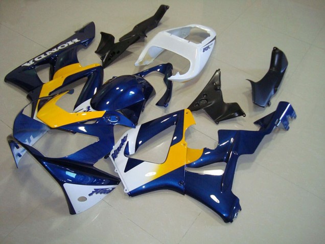 2000-2001 Blue Yellow Honda CBR900RR 929 Motorcyle Fairings 2000-2001 Blue Yellow Honda CBR900RR 929 Motorcyle Fairings