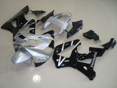 2000-2001 Black Silver Honda CBR900RR 929 Replacement Fairings