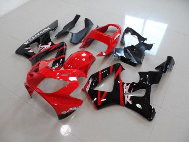 2000-2001 Red Black Honda CBR900RR 929 Motorcycle Fairings