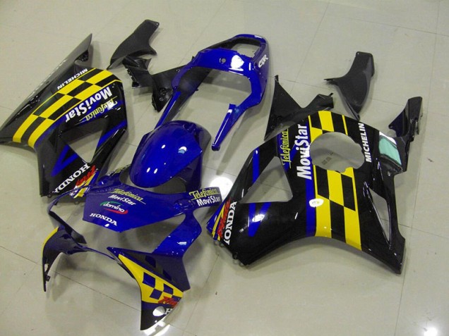 2002-2003 Blue Telefunica Movistar Castrol Honda CBR900RR 954 Motorbike Fairing 2002-2003 Blue Telefunica Movistar Castrol Honda CBR900RR 954 Motorbike Fairing