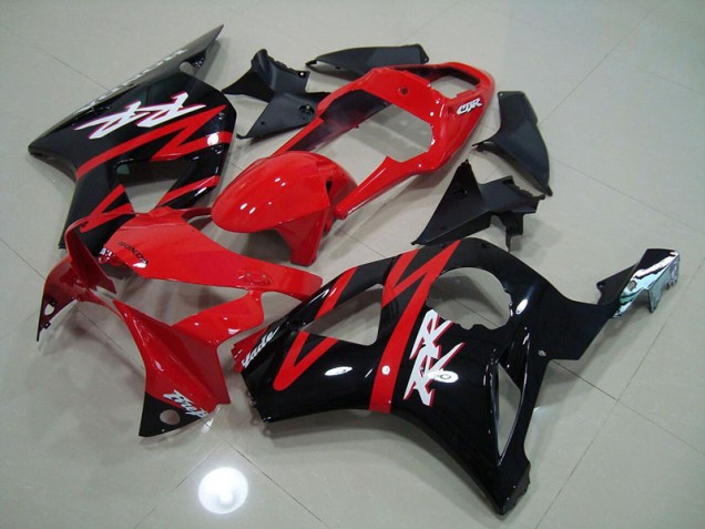 2002-2003 Black Red Honda CBR900RR 954 Motorcycle Bodywork 2002-2003 Black Red Honda CBR900RR 954 Motorcycle Bodywork