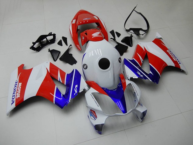 2002-2013 Blue White Red Honda VFR800 Moto Fairings 2002-2013 Blue White Red Honda VFR800 Moto Fairings