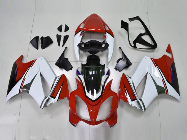 2002-2013 White Red Honda VFR800 Motorcycle Replacement Fairings 2002-2013 White Red Honda VFR800 Motorcycle Replacement Fairings
