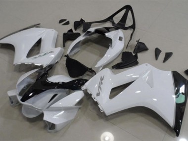 2002-2013 White Honda VFR800 Bike Fairings