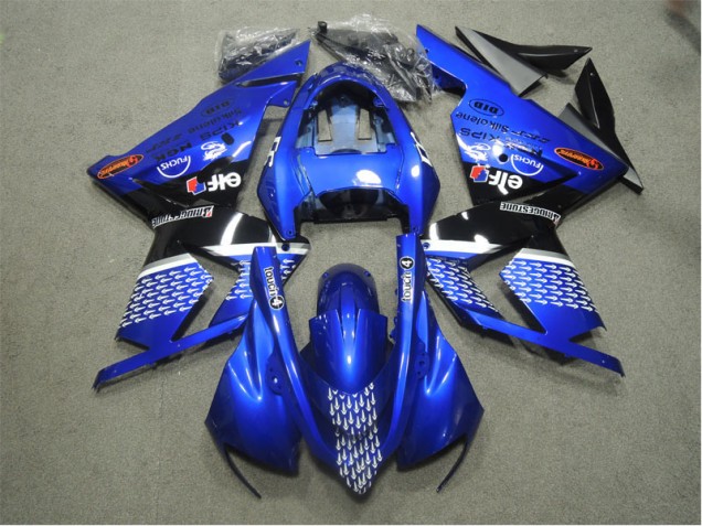 2003-2005 Blue Touch4 Kawasaki ZX10R Motorbike Fairings 2003-2005 Blue Touch4 Kawasaki ZX10R Motorbike Fairings