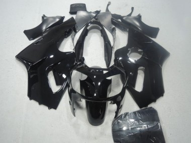 2002-2006 Black Kawasaki ZX12R Moto Fairings