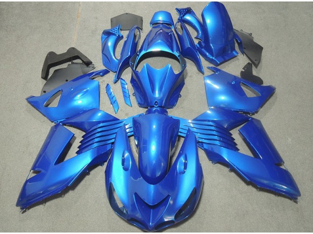 2006-2011 Blue Kawasaki ZX14R ZZR1400 Motorcylce Fairings 2006-2011 Blue Kawasaki ZX14R ZZR1400 Motorcylce Fairings