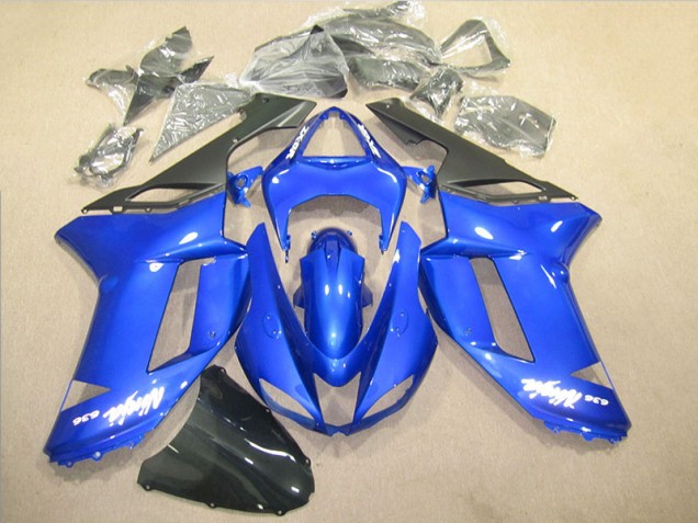 2007-2008 Blue Ninja 636 Kawasaki ZX6R Motorbike Fairing 2007-2008 Blue Ninja 636 Kawasaki ZX6R Motorbike Fairing