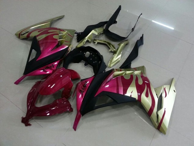 2013-2016 Kawasaki ZX300R Motorcycle Fairings Kit 2013-2016 Kawasaki ZX300R Motorcycle Fairings Kit