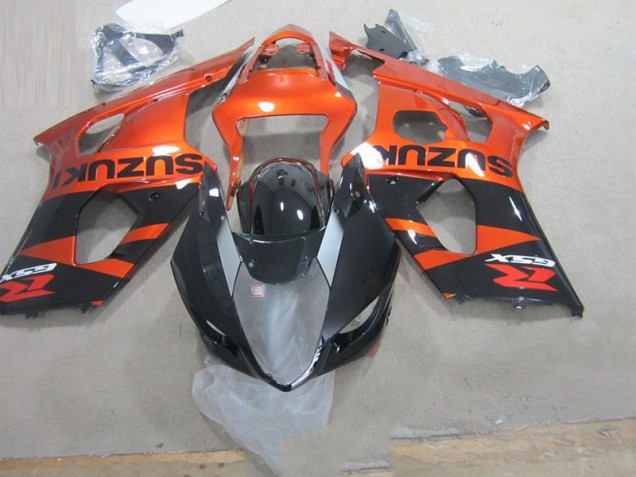 2003-2004 Black Orange Suzuki GSXR1000 Motorbike Fairing 2003-2004 Black Orange Suzuki GSXR1000 Motorbike Fairing