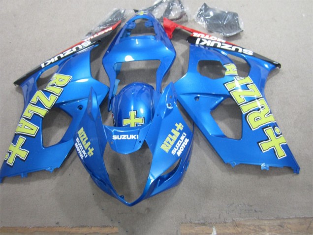 2003-2004 Blue Rizla Suzuki GSXR1000 Motorcycle Replacement Fairings 2003-2004 Blue Rizla Suzuki GSXR1000 Motorcycle Replacement Fairings