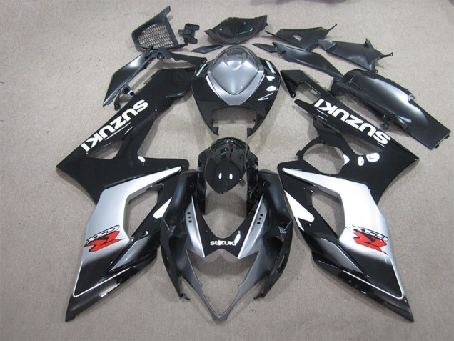 2005-2006 Black White Decal Suzuki GSXR1000 Motorbike Fairings 2005-2006 Black White Decal Suzuki GSXR1000 Motorbike Fairings
