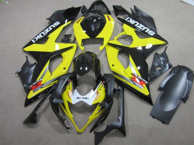 2005-2006 Black Yellow Suzuki GSXR1000 Motor Bike Fairings 2005-2006 Black Yellow Suzuki GSXR1000 Motor Bike Fairings