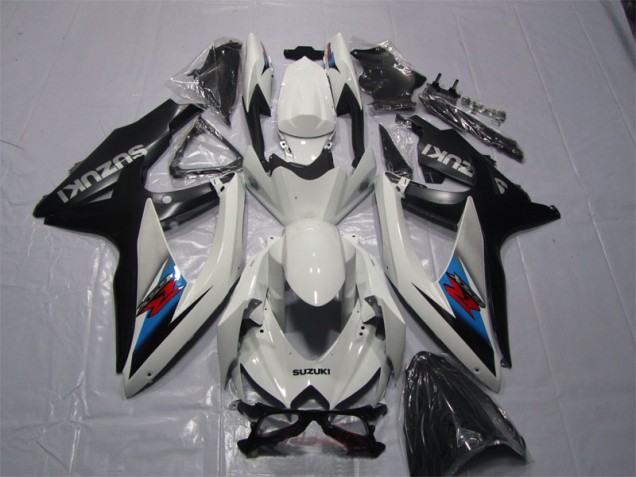2007-2008 White Black Suzuki GSXR1000 Motor Bike Fairings 2007-2008 White Black Suzuki GSXR1000 Motor Bike Fairings