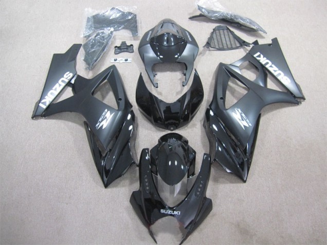 2007-2008 Black Suzuki GSXR1000 Motorcyle Fairings 2007-2008 Black Suzuki GSXR1000 Motorcyle Fairings