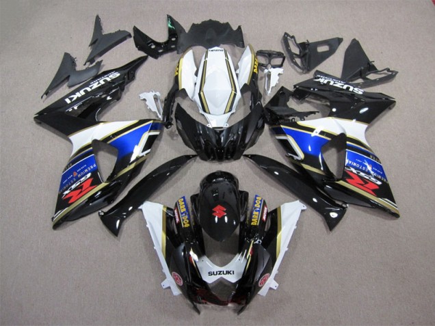 2009-2016 Black Blue White Dark Dog Suzuki GSXR1000 Motorcycle Bodywork 2009-2016 Black Blue White Dark Dog Suzuki GSXR1000 Motorcycle Bodywork