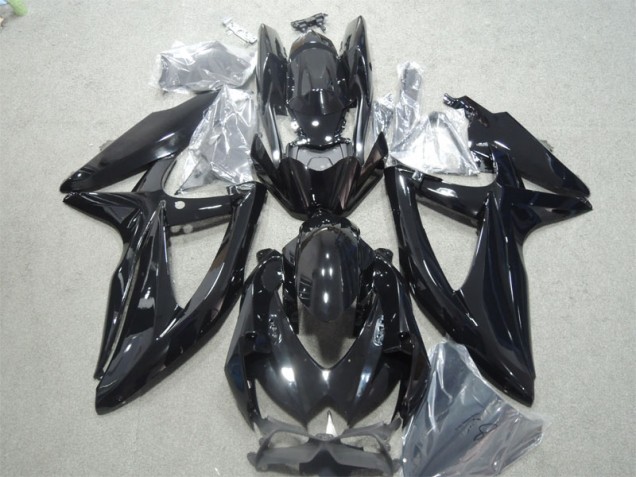 2008-2010 Black Suzuki GSXR600 Motorcycle Fairings Kits 2008-2010 Black Suzuki GSXR600 Motorcycle Fairings Kits