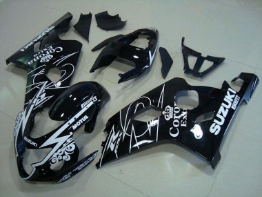2004-2005 White Corona Extra Motul Suzuki GSXR750 Motorbike Fairing