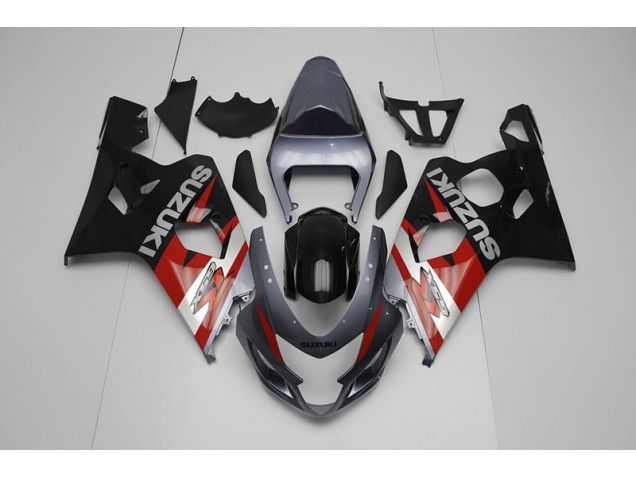 2004-2005 Black Red Suzuki GSXR750 Bike Fairings 2004-2005 Black Red Suzuki GSXR750 Bike Fairings