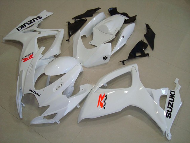 2006-2007 White Suzuki GSXR750 Motor Fairings 2006-2007 White Suzuki GSXR750 Motor Fairings