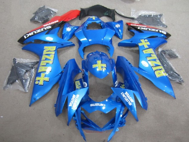 2011-2021 Blue Yellow Rizla Suzuki GSXR750 Motor Bike Fairings 2011-2021 Blue Yellow Rizla Suzuki GSXR750 Motor Bike Fairings