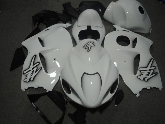 1996-2007 White Suzuki GSXR1300 Hayabusa Motorbike Fairings 1996-2007 White Suzuki GSXR1300 Hayabusa Motorbike Fairings
