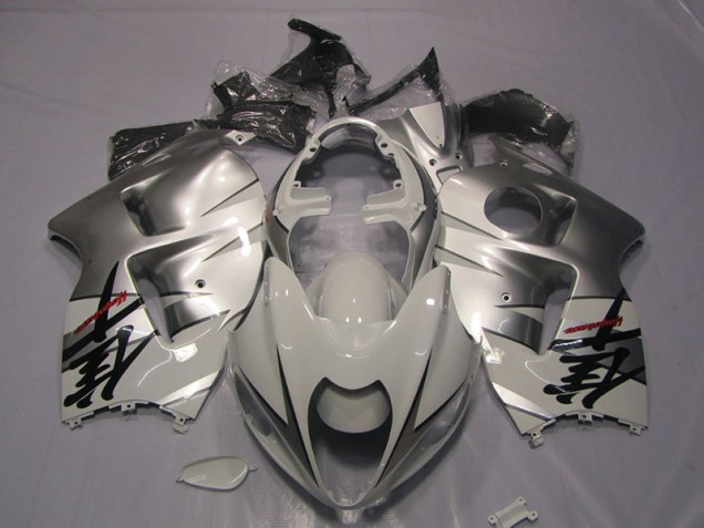 1996-2007 White Suzuki GSXR1300 Hayabusa Bike Fairing 1996-2007 White Suzuki GSXR1300 Hayabusa Bike Fairing