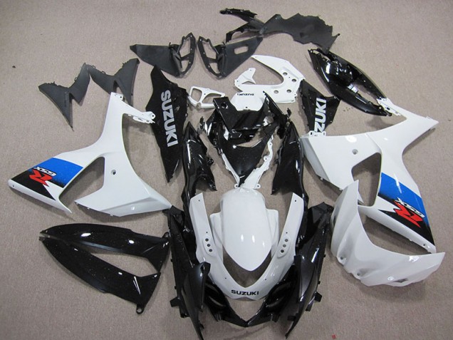 2009-2016 White Black Suzuki GSXR1000 Motorcyle Fairings 2009-2016 White Black Suzuki GSXR1000 Motorcyle Fairings