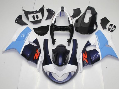 Aftermarket 1998-2003 Blue White Suzuki TL1000R Motorcycle Fairing Kits