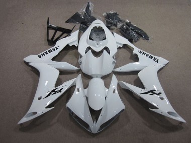 2004-2006 White Black Decal Yamaha YZF R1 Moto Fairings
