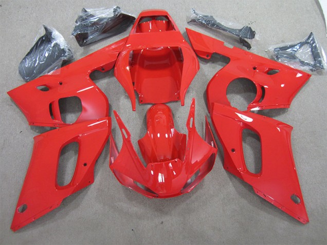 1998-2002 Red Yamaha YZF R6 Motorcycle Fairing Kits 1998-2002 Red Yamaha YZF R6 Motorcycle Fairing Kits