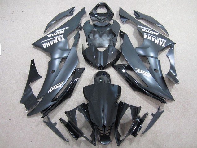 2008-2016 Black White Yamaha YZF R6 Bike Fairing Kit 2008-2016 Black White Yamaha YZF R6 Bike Fairing Kit